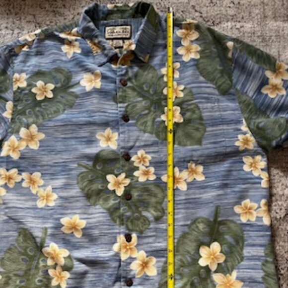 🧡3/15 Jamaica Jaxx Silk Hawaiian Shirt Men's L/G - Picture 10 of 11